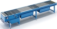 Narrow Belt Sorter Carton Conveyor System Flexlink Carton Weight 50Kg