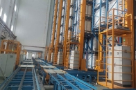 24m 5304 Slots Automated Storage Retrieval System Chemical Fiber Industry